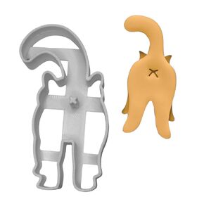 Cat Butt Cookie Cutter Viral Cats Bottom Cats, Unique 3D Printed Cartoon Fondant Cookie Cutter, Baking Crafts, Party Supplies (1 PC)