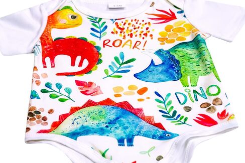 Toddler Baby Boys Girls Bodysuits Short Sleeve Romper One Piece Button Design Clothing 0-9 Months in Saudi Arabia