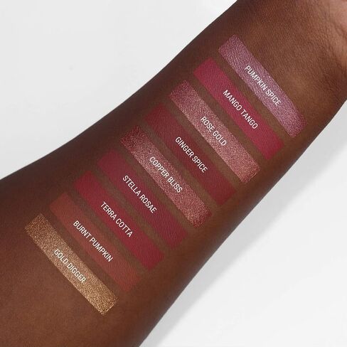 Aromi Gold Digger Metallic Liquid Lipstick, Bronze Yellow Lip Color with Shimmery Finish, Long-lasting Makeup, Handmade (Gold Digger) in Kuwait