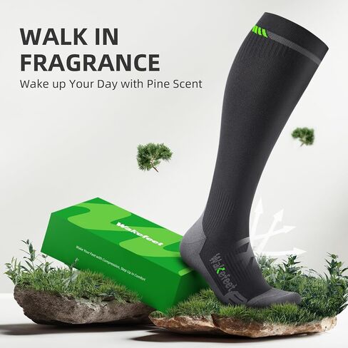 Compression Socks Women & Men 3 Pairs, 20-30mmHg Compression Stockings Medical, Relieving Calf Discomfort, Recovery in Saudi Arabia