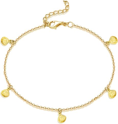 Celestial Charm Necklace, Charms Bracelet 14K Gold Moon Star Sun Charm Pendants, Dainty Chain Trendy Charms Dangle Adjustable Chain Necklaces in Kuwait