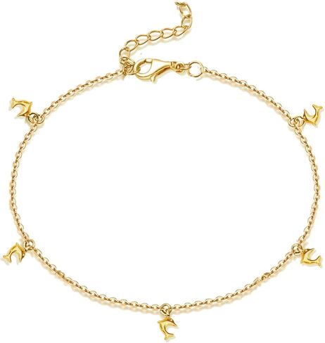 Celestial Charm Necklace, Charms Bracelet 14K Gold Moon Star Sun Charm Pendants, Dainty Chain Trendy Charms Dangle Adjustable Chain Necklaces in Kuwait