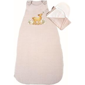 2-In-1 Baby Sleep Sack & Swaddle Wrap - Newborn Sleep Sack Fits 0-24 Months - Bamboo Rayon & Merino, Baby Swaddle Sleep Sack