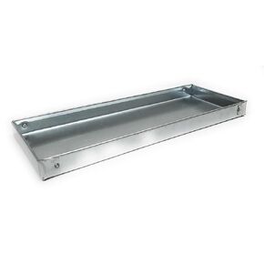 Galvanized Steel jewelry and Decor Tray 10"x4"