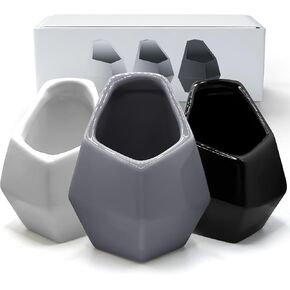 Kazzu Ceramic Match Holder with Striker - Unique Handmade Matches Holder Match Jar, Matches Sold Separately