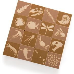 Uncle Goose Fossil Blocks - Made in The USA