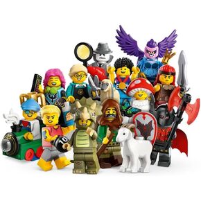 Lego Minifigures Series 25 Collectible Figures, Surprise Adventure Toy Building Set for Independent Play, Gift Idea for Boys, Mystery Figures, Girls and Kids Aged 5 Years Old and Up, 71045