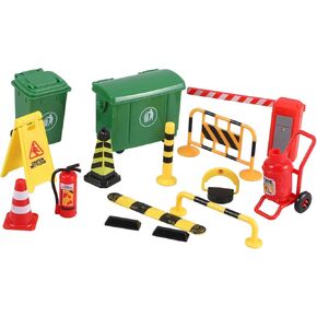 UPKOCH 1 Set Miniature Traffic Roadblock Road Blocks Toys Miniature Traffic Barrier Toy Miniature Landscape Roadblocks Toys Simulation Traffic Sign Traffic Sign Toy Traffic Signs for