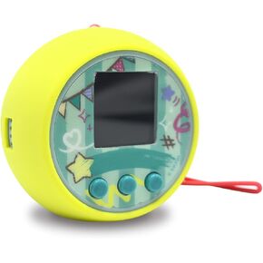 Silicone Cover for Punirunes Interactive Digital Toy, Protective Sleeve for Punirunes Virtual Pet (Yellow)