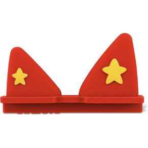 أذنين بديلة لـ TONIEBOX ، حزمة واحدة ، إكسسوارات لزر وحدة تخزين TONIE BOX ، الأذنين الخارجية فقط ، مع نمط النجوم الصفراء ، الأحمر in Kuwait