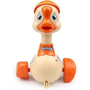 Animal Car Baby Toys for 3 Years Old Birthday Gifts Toddler Toys for Infant Toddlers Boys & Girls 3 Years Old (Orange)