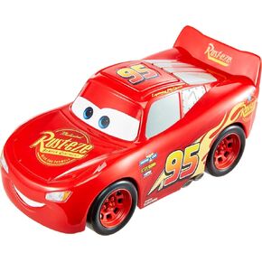 Mattel Disney و Pixar Cars Track Trackers Toy Toy Meanics ، Lightning McQueen Talking Car ، 5.5 بوصة قابلة للتحصيل