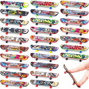50 Pcs Mini Finger Skateboards,Valentine's Day Fingerboards Set,Mini Skateboards for Kids Classroom Exchange Gift Birthday Goodie Bag Stuffers