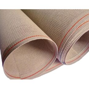 Needlepoint Zweigart Penelope 10/20 Double mesh Blank Canvas Antique Brown (18x18 inches)