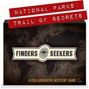 Mystery Game | National Parks Trail of Secrets – Be a Detective and Investigate an Unsolved case, Puzzle Game Like an Escape Room, for Date Night, Game Night or Solo