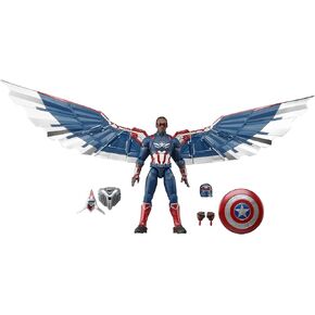 Marvel Legends Series Captain America Collectible Captain America: Brave New World Deluxe 6 Inch Action Figure
