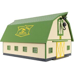 Lionel John Deere Plug Expand Play Barn with Movable Hay Crane