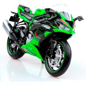 1/12 Scale Kawasaki Ninja Z6 Diecast Toy Motorcycles,Kawasaki Motorcycle Model,Ninja Motorcycle Toy Gifts for Boys Girls