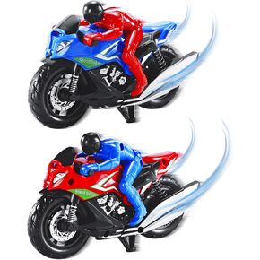 Toy Figure Motorcycles - Fun Motorcycle Toys for Kids 3-8 Toddler to Kids Ages 1-8 Hot Wheels Diecast Motorcycle Collection