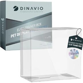 PET Plastic ETB Protector Case 5 Pack - Elite Trainer Box Protector - ETB Case Compatible with Elite Trainer Boxes (Pack of 5)