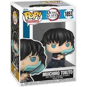 Funko POP Animation: DS - Muichiro - (Attack) - 1/6 Odds for Rare Chase Variant - Demon Slayer - Collectable Vinyl Figure - Gift Idea - Official Merchandise - for Kids & Adults - Anime Fans