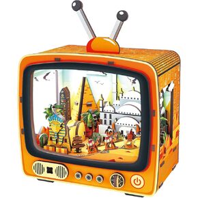 Travels to Venice 3D Wooden Puzzle Nightlight - DIY LED Lamp Kit for Kids & Adults - Unique Home Decor for Travel Enthusiasts