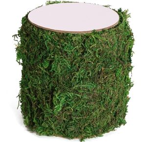 Moss Roll ، Moss المجففة للحرف ، عداء طاولة الطحلب للحدائق الخيالية ، ديكور غابات الزفاف ، حصيرة الطحلب المحفوظة لزينة الطاولة (12 "W × 60" لتر)