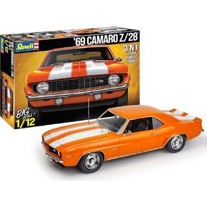 Revell 12812 1969 Chevy Camaro Z/28 1:12 Scale 175-Piece Skill Level 5 Model Building Kit