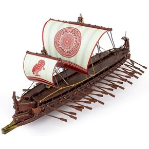 Metal Earth Premium Series Greek Trireme Ship 3D Metal Model Kit Fascinations