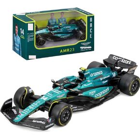 2023 1:43 AMR23#14 Alonso F1 Alloy Car Model Formula Racing for Die Cast Aston Martin #14 Static Adult Collection