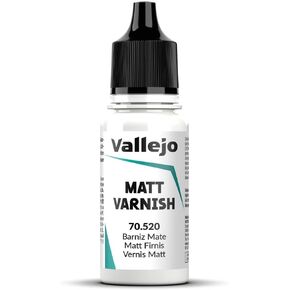 Vallejo - Permanent Acrylic Varnish | Satin Finish 18 ml. (0.6 fl.oz.) | Extraordinary Hardness & Permanence | Scratch Resistant & Non-Yellowing | Outdoor and Indoor Surfaces