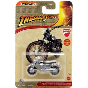 Matchbox Indiana Jones Ducati Scrambler 6/100 ، دراجة نارية موت