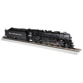 قطارات Bachmann - 4-6-4 Hudson - TCS DCC Wowsound® قاطرة مجهزة - New York Central #5438 (Lettering Gothic) - Ho Scale