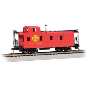 Bachmann Trains - Streamlined Caboose - Santa FE - Ho Scale