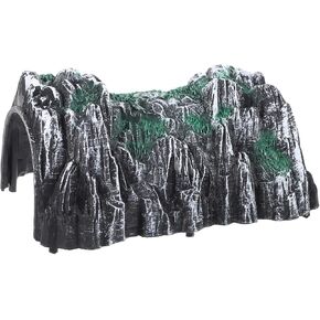 4pcs Toy Train Tunnel Model Train Tunnel Plastic Rockery Tunnel Scale Train Tunnel Model Railway Expansion Accessories for Home Art