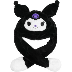 Plush Ear Moving Jumping Hat,Cute Fluffy Cap, Soft Warm HeadWear,Bunny Hat Christmas Holiday Party Gift for Boys Girls.