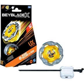 Beyblade X Wand Wizard 5-70DB UX Starter Pack Set with Stamina Type Top and Launcher; Authentic Takara Tomy Battle Tops Games/Toys for Boys and Girls 8+