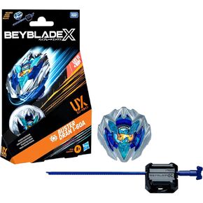 Beyblade X Buster Dran 1-60A UX Starter Pack Set with Attack Type Top and Launcher; Authentic Takara Tomy Battle Tops Games/Toys for Boys and Girls 8+