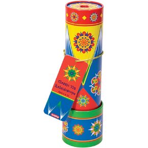 Schylling Classic Tin Kaleidoscope - Fun, Colorful Pattern-Changing Toy - Durable Tin with Multicolored Beads - Ages 3 and Up - One Piece