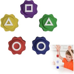 Gonggi Traditional Korean Tossing Game Gonggi Squid Tossing, Hand Eye Coordination Toy,5PCS Stone Catching Game