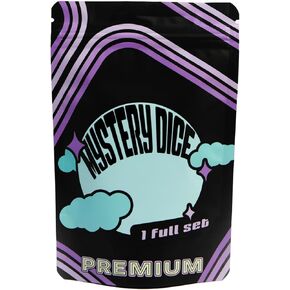 1985 Games Premium Mystery Dice, Set of 7 Polyhedral Dice, Wide Range of Patterns, Gaming Dice, Suitable for Role Playing, Table Games (Premium Mystery Pack of 1)