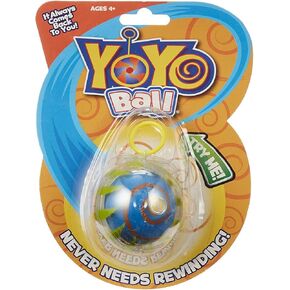 Yoyo Ball Automatic Return Yoyo, Assorted Colors and Patterns, Never Needs rewinding, New Twist on Old Fun, Enhances Motor Skills and Hand-Eye Coordination, Grows with Skill Level