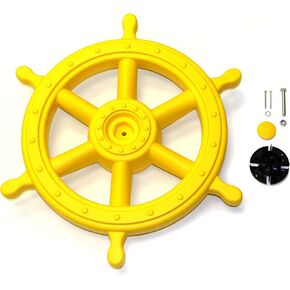 Eastern Jungle Gym Jumbo Captain's Ship Wheel Pirate Wheel Deluxe Swing Set Accessory for Wooden Playset