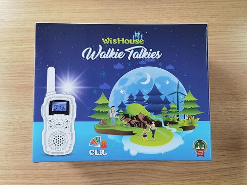 Wishouse walkie talkies for Kids 4 Pack ، عائلة Walky Talky البالغين الأطفال راديو طويل المدى ، التخييم في الهواء الطلق متعة ألعاب عيد ميلاد هدايا عيد الميلاد ل 4 5 6 7 7 8 سنوات الفتيات in Kuwait
