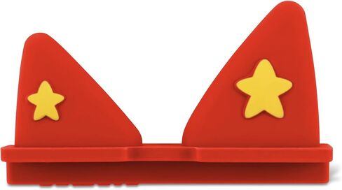 أذنين بديلة لـ TONIEBOX ، حزمة واحدة ، إكسسوارات لزر وحدة تخزين TONIE BOX ، الأذنين الخارجية فقط ، مع نمط النجوم الصفراء ، الأحمر in Kuwait