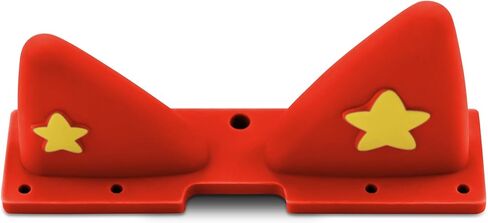 أذنين بديلة لـ TONIEBOX ، حزمة واحدة ، إكسسوارات لزر وحدة تخزين TONIE BOX ، الأذنين الخارجية فقط ، مع نمط النجوم الصفراء ، الأحمر in Kuwait