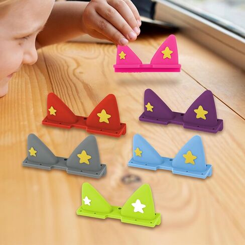 أذنين بديلة لـ TONIEBOX ، حزمة واحدة ، إكسسوارات لزر وحدة تخزين TONIE BOX ، الأذنين الخارجية فقط ، مع نمط النجوم الصفراء ، الأحمر in Kuwait