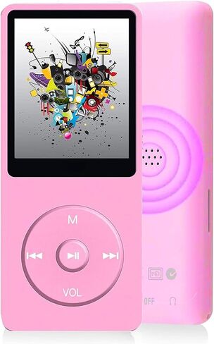 Mp3 Mp4 Player for Kids, MP3 Player with 1.8in HD Screen, FM Radio, Earphone, Portable HiFi Audio Player with Voice Recorder Video Photo Viewer E Book Games () in Saudi Arabia