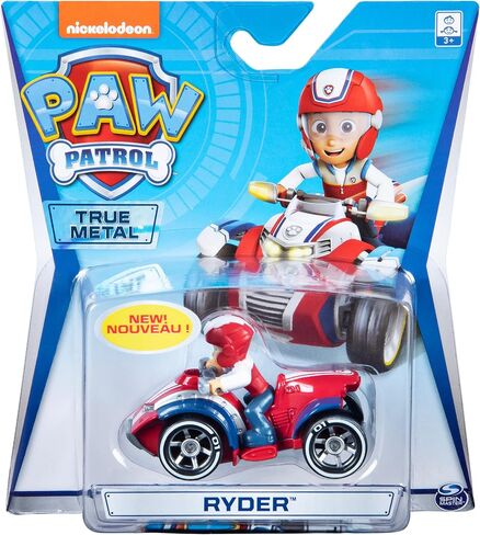 Paw Patrol ، Metal Ryder Trule Ryder Collable Die-Cast ، Scale Classic Series 1:55 Scale in Saudi Arabia