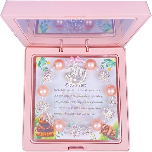 سوار الكسل للنساء هدايا عاشق الكسل مجوهرات الكسل هدايا ملهمة للابنة والأخت والحفيدة والأم أفضل صديق للنساء والفتيات عيد ميلاد لطيف in Kuwait